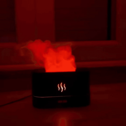 Aroma Diffuser Humidifier –  Flame Light